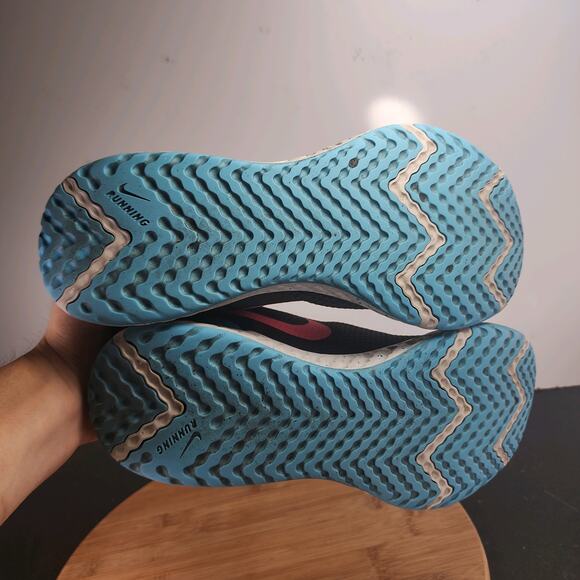 Women's Nike Revolution 5 Low Sz 9 010240 Gray Pink Mesh Running Sneakers Shoes - Picture 7 of 8